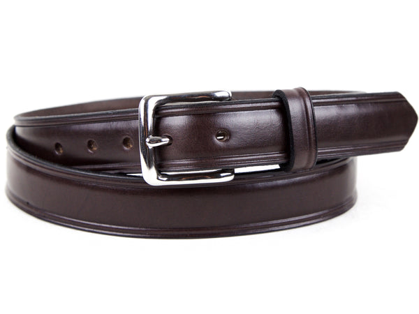 English Bridle Leather Dress Belt