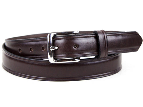 English Bridle Leather Dress Belt