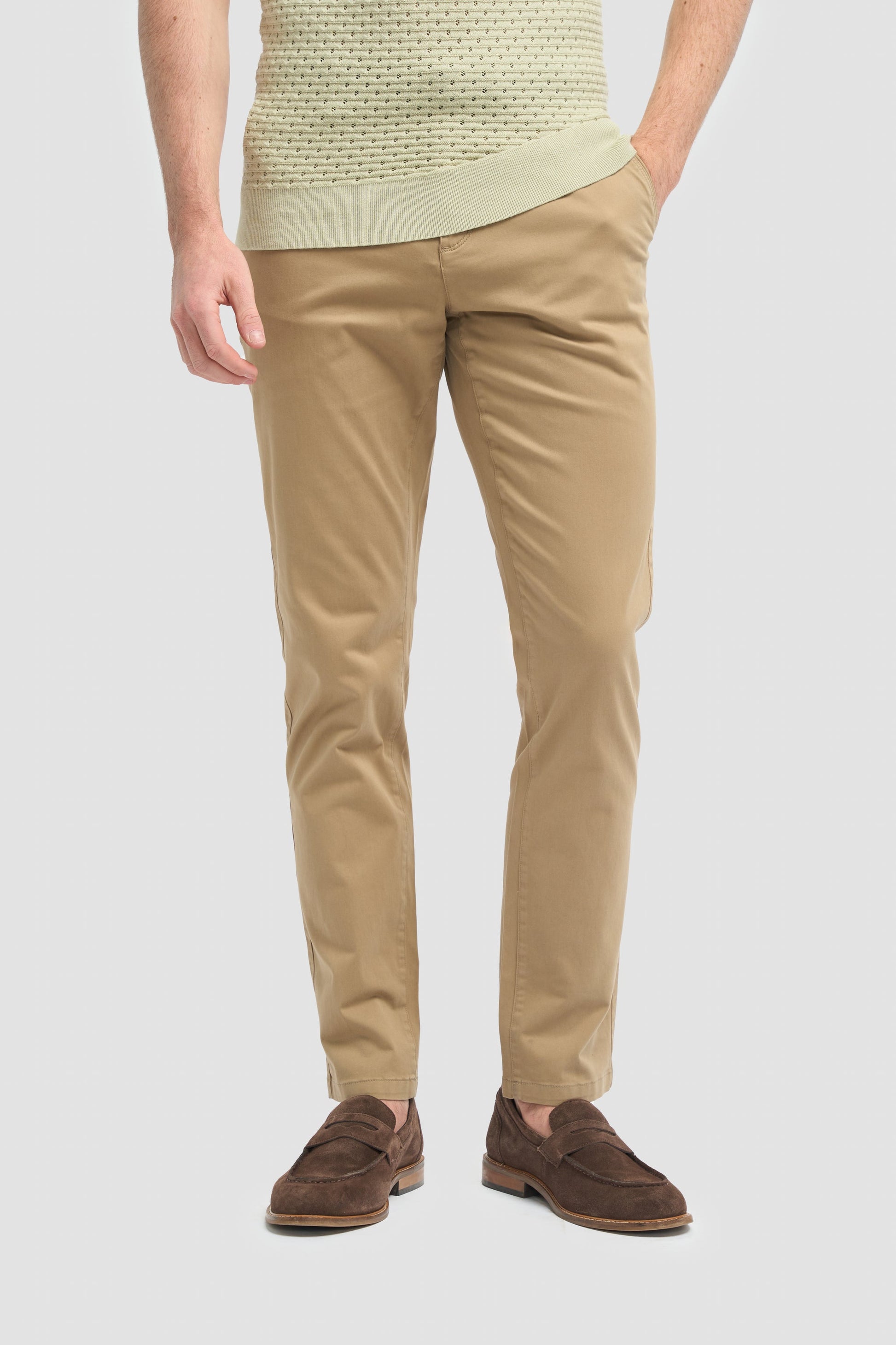 Stone Cotton Chino