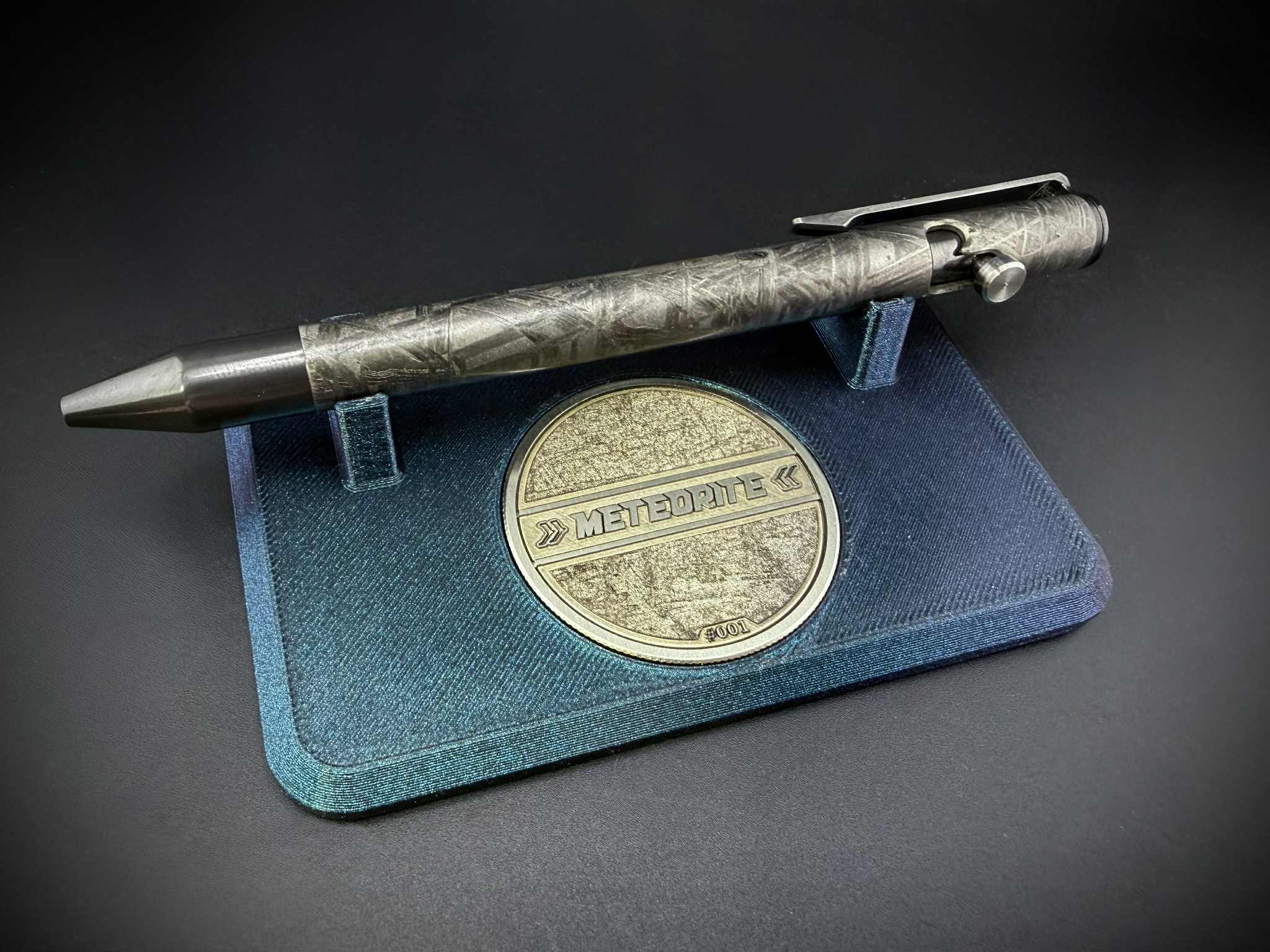 Solid Meteorite Pen